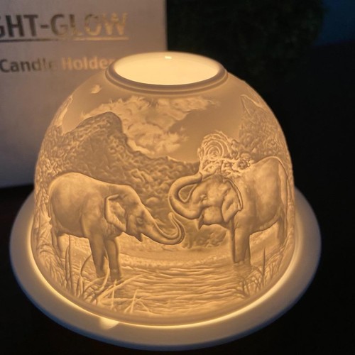 New elephant tea light - tea, candle