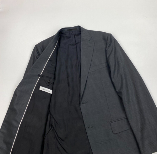 Men grey check - grey, versace