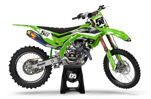 Kawasaki motocross graphics - kawasaki, mx