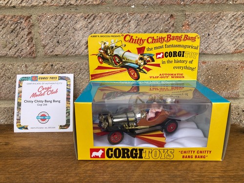Corgi issue 266 chitty - re-issue,