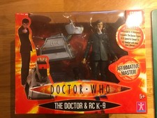 TOY Character Options DOCTOR WHO 10th Dr with RC K-9 K9 remote control MINT