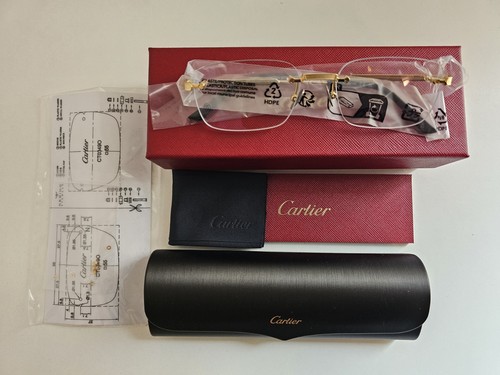 Cartier ct0349o 001 gold - ct0349o,