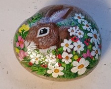Hand Painted Pebble Stone Rock