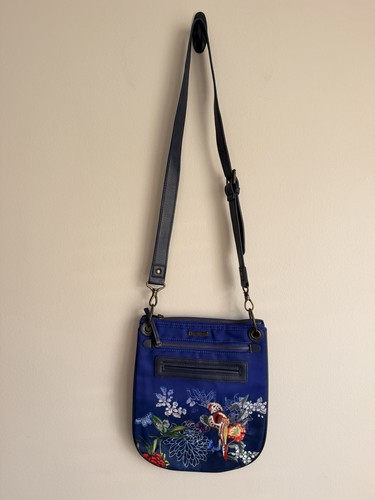 Desigual birdpalm bandolera - desigual,