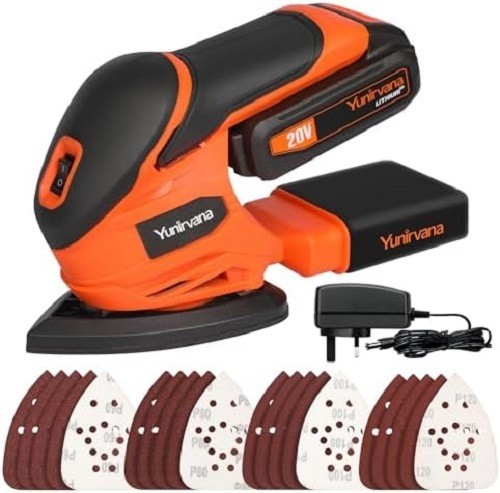 Cordless detail sanders - detail,