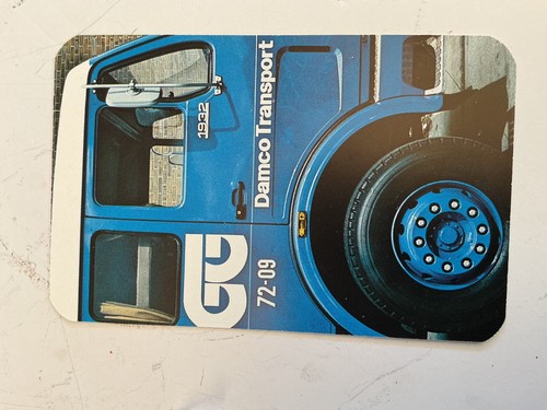 Corgi tekno wsi rare card - ,,