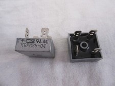 BRITISH MOTORCYCLE FULL WAVE SOLID STATE RECTIFIER KBPC35-04 400V  NEW  H1