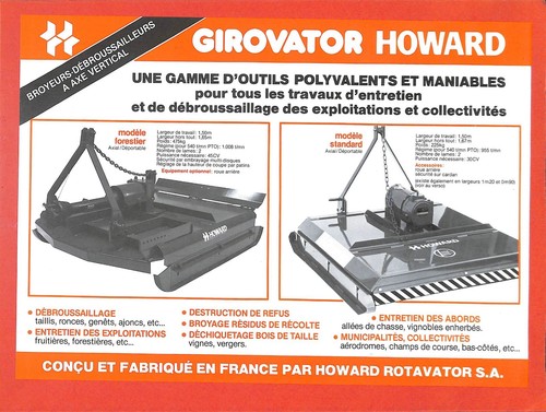 Loudun howard rotavator - (86),