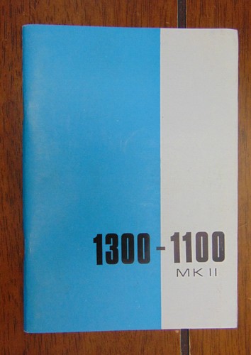 Bmc 1300 1100 ii - 1100, mk