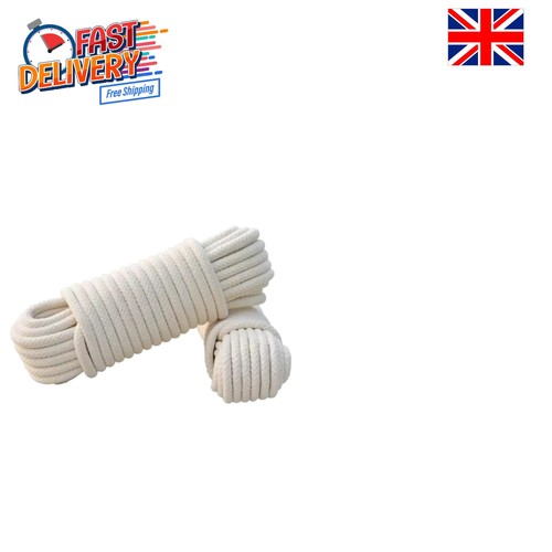 Natural cotton clothesline - cotton,