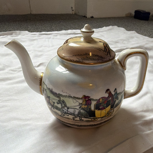 Fords china tea pot with - pot, 4