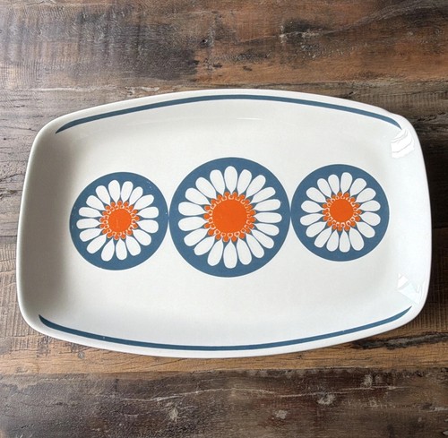 Figgjo flint daisy platter - flint, platter.