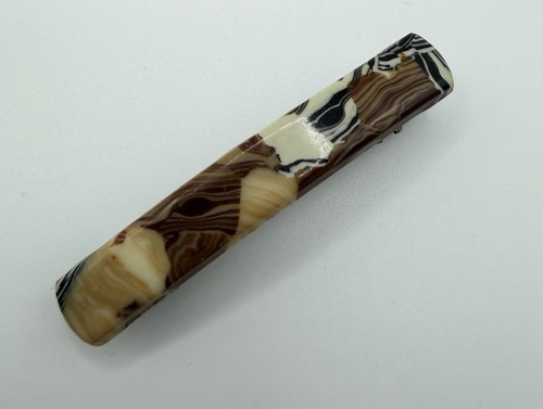 Vtg french marbled faux - marbled,