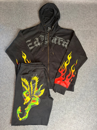 Hardy flame skull - flame,