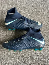 Men’s Nike hypervenom phantom III elite FG football boots ice UK size 7.5