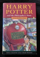HARRY POTTER/PHILOSOPHERS STONE/J. K ROWLING/HARDBACK/1ST EDITION, 40TH RUN