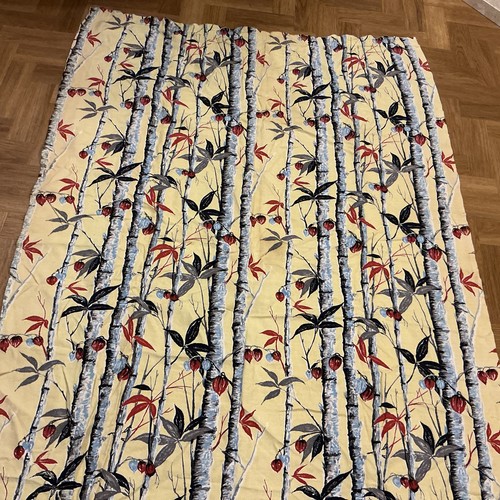 Vintage cotton barkcloth - vintage,