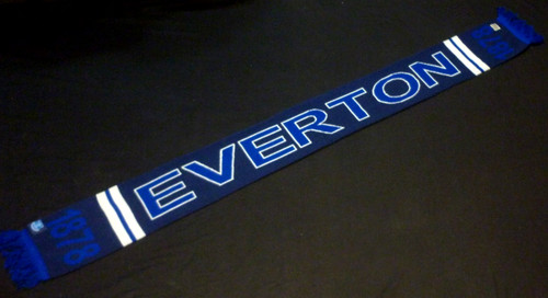 Everton football scarf 1878 - football,