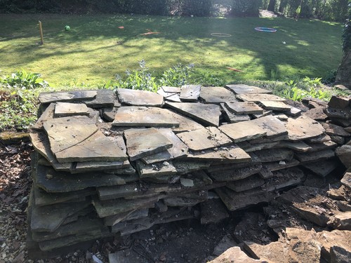 Reclaimed cotswold stone slate - reclaimed,