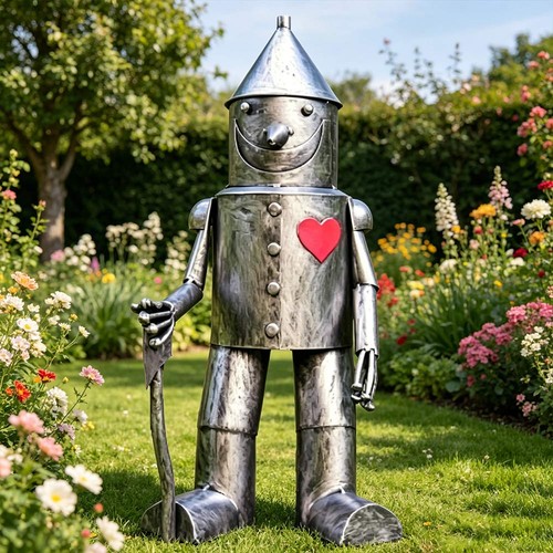 Wizard tin man figure - oz,