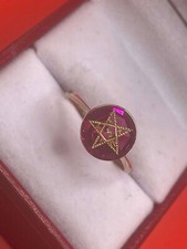 9 carat rose gold and