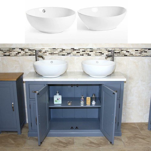 Grey painted double bathroom - painted,