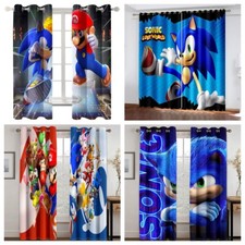Kids curtains sonic - kids, 3d