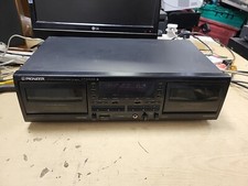 Pioneer CT-W505R Twin Deck Cassette Tape Recorder "