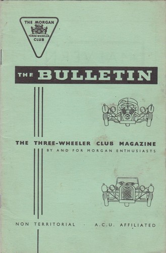 Bulletin three wheeler mogan - wheeler,