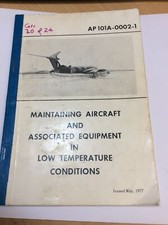RAF RN Air Publication AP101A-0002-1 Maintaining Aircraft Low Temperature 1977