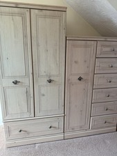 Alston’s of SUFFOLK Oyster Bay BEDROOM Furniture 2 x Wardrobes 1 x Tall Boy