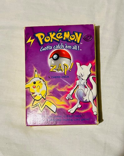 Pokemon zap theme deck 1990s - zap,