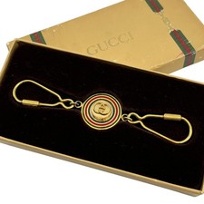 Gucci Gold-Tone Key Holder