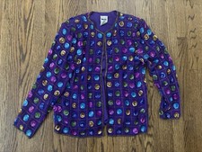 Vintage Sequin Trophy Jacket