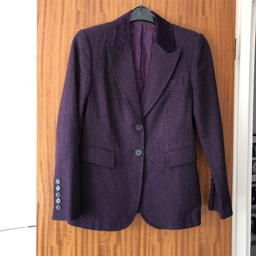 Ladies purple tweed - ladies,