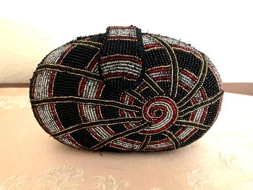 Vtg 90s beaded - vtg, minaudiere