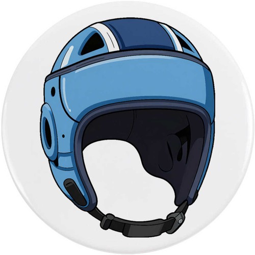 Rugby scrum cap - 'rugby, pin
