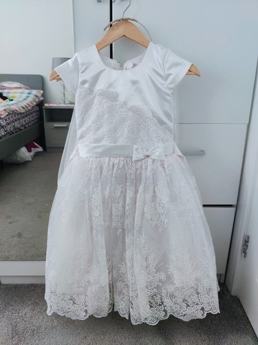 First holy communion dress - first,