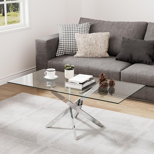 Modern chrome metal clear - modern,
