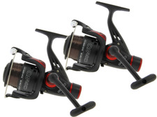 2 x CKR50 Coarse Fishing Reels Float Feeder Spinning Reels with 8lb Line