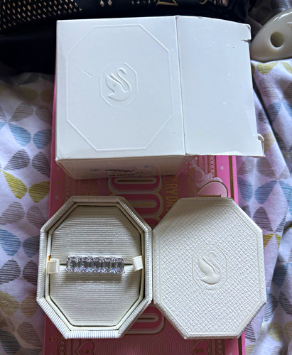 Swarovski rhodium plated - rhodium,