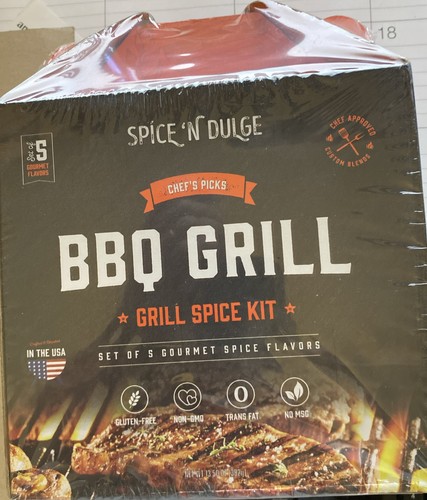 Bbq grill spice - grill, set,