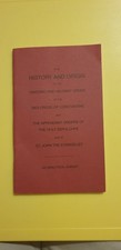Masonic Booklet - History & Origin of the Order of the Red Cross of Constantine