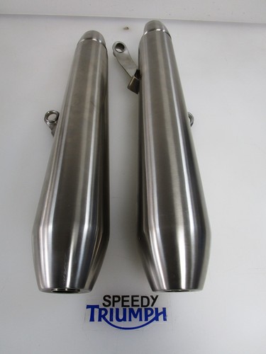 Triumph street twin exhaust - triumph,