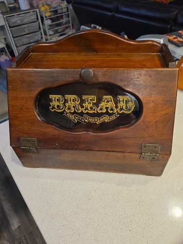 Vintage 1980 wooden bread - 1980's,