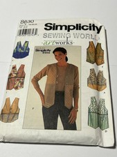 Simplicity Uncut paper sewing