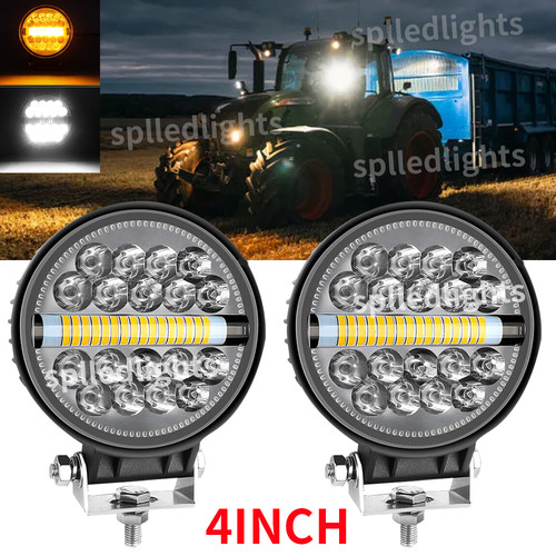 2pcs pods 12v led - 2pcs, 4"