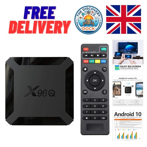 Smart box x96q with - 4k, box,