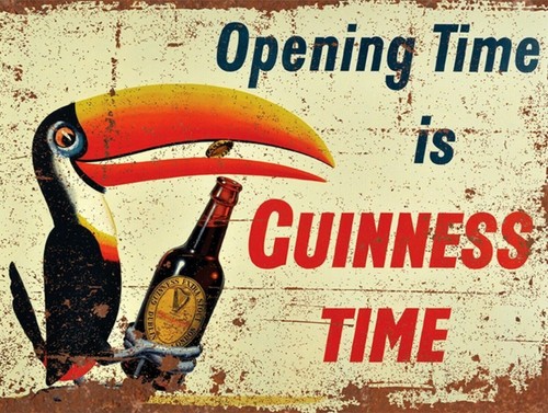 Vintage retro guinness stout - vintage,