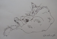 Original pen & ink drawing